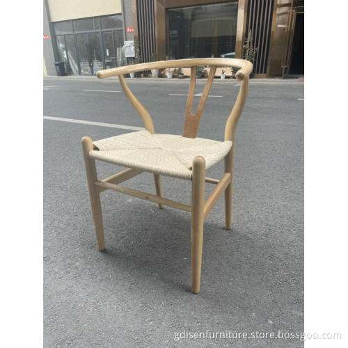 WOODEN WISHBONE CH24 Y CHAIR